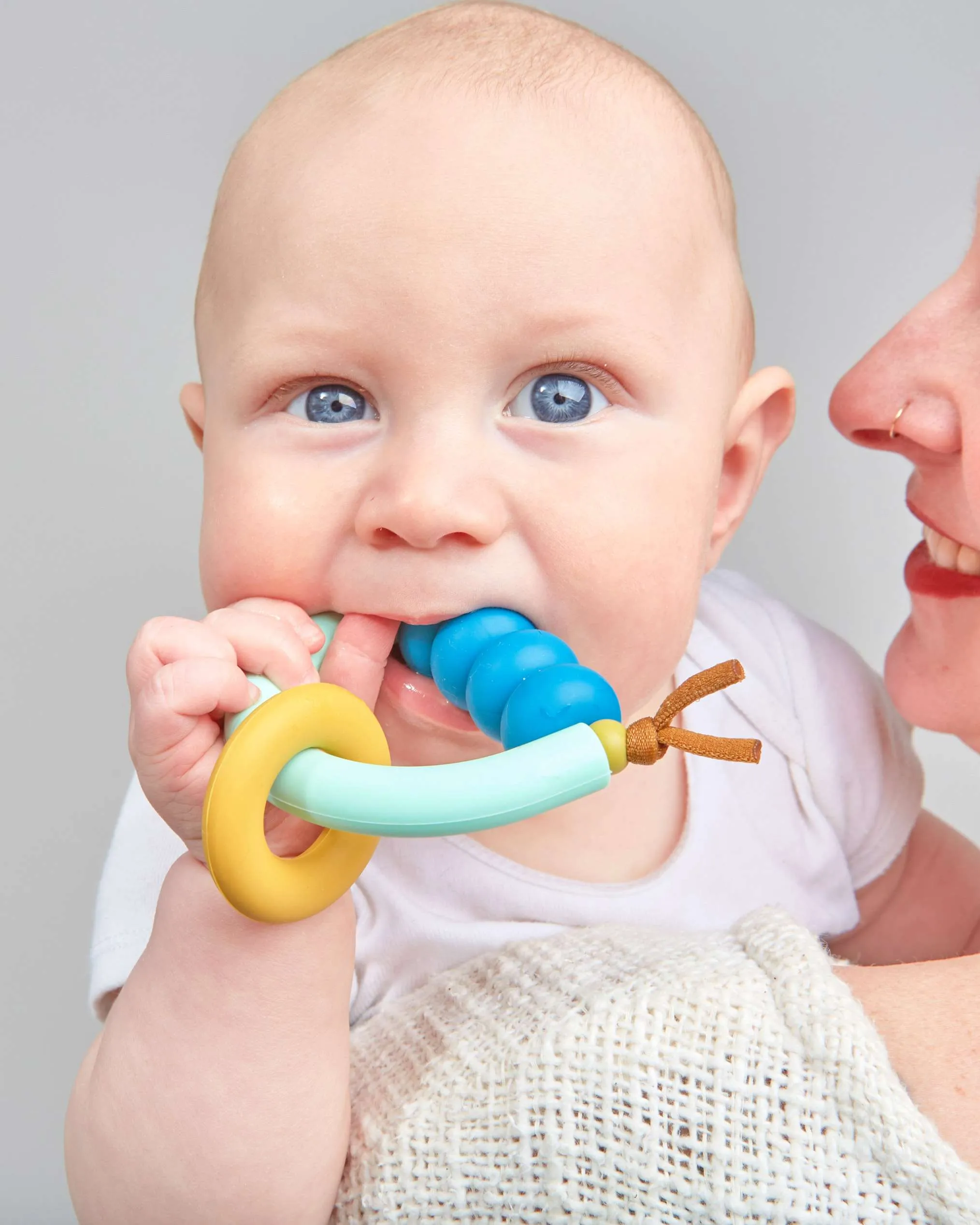 Pacific Arch Ring Teether-Blue-3