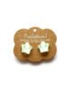 Pair of STARS clip-on earrings – Green-2