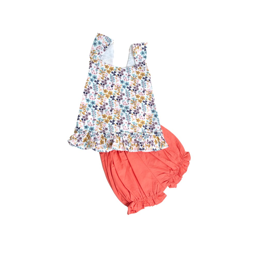 Pink Baby Set -Orange-1