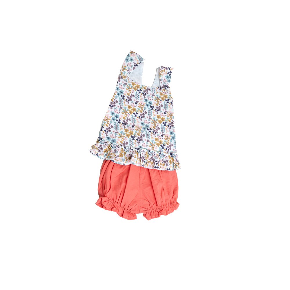 Pink Baby Set -Orange-2