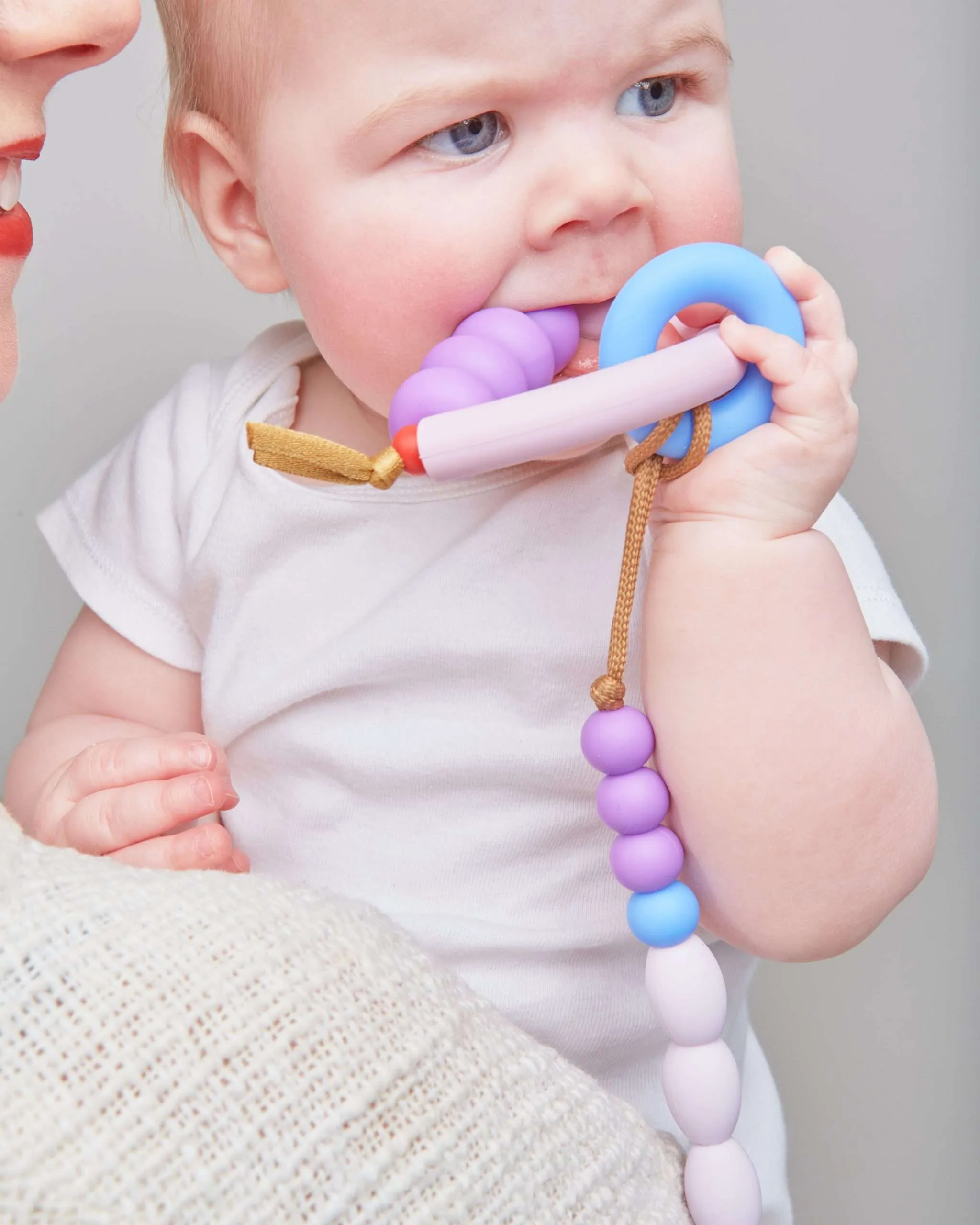 Plum Arch Ring Teether-Purple-4