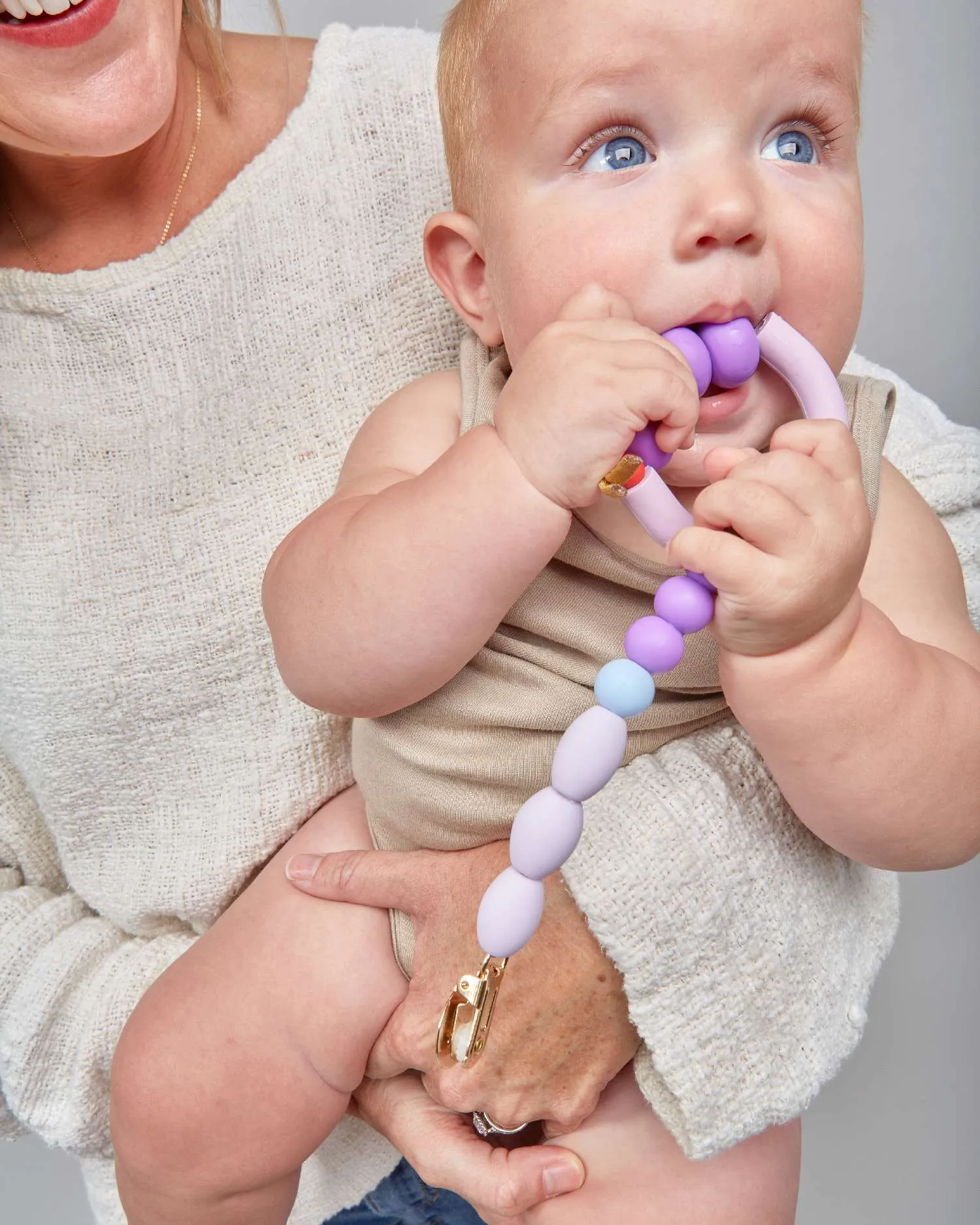 Plum Arch Ring Teether-Purple-6