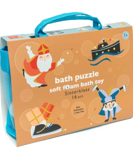 Soft foam bath puzzle sinterklaas