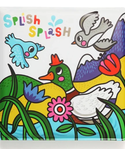 Splish Splash magic bath book fly