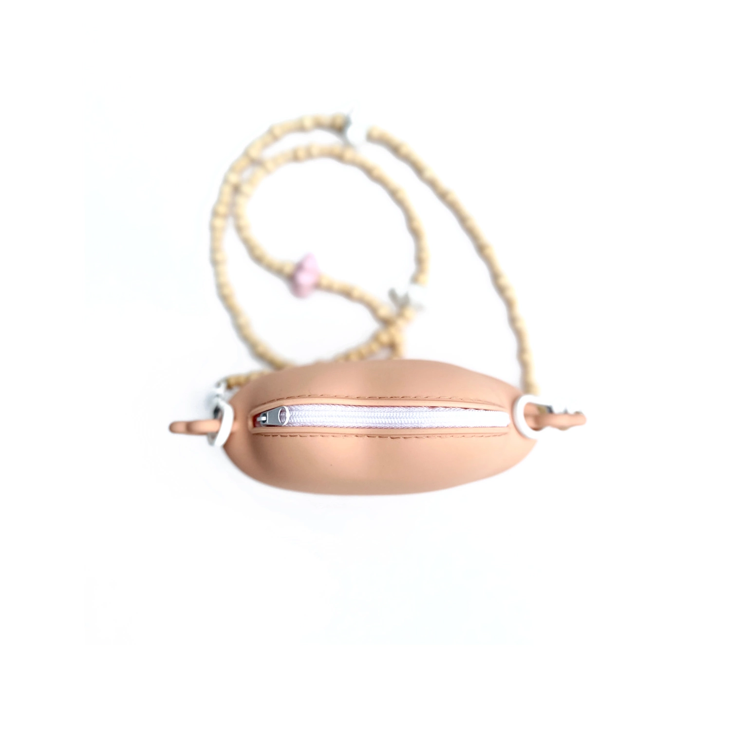 The cloud handbag with jeweled handle – Coral-3