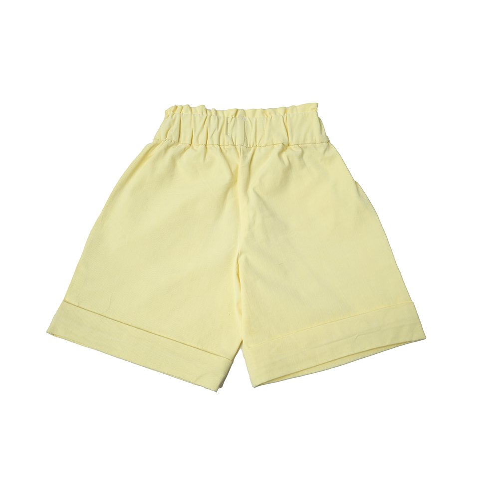 Yellow boys' shorts-Yellow-1