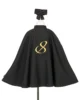 Zorro cape + mask-Black-1