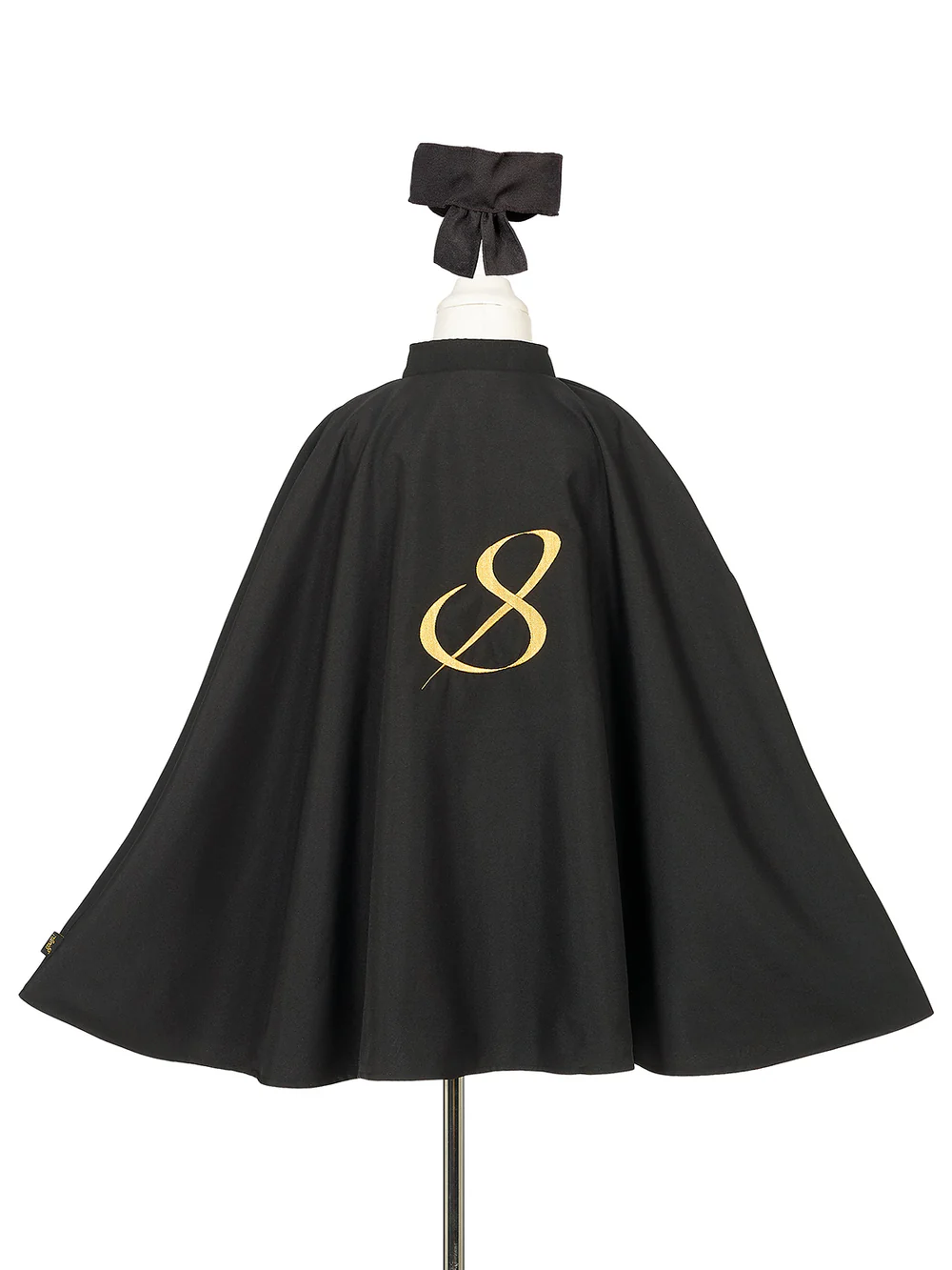 Zorro cape + mask-Black-1