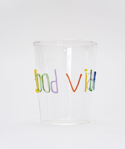 Good Vibes Glass cup