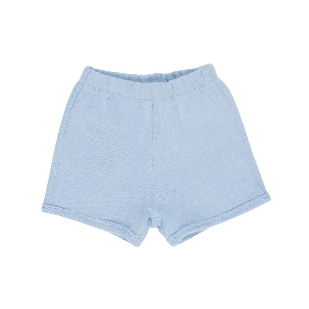 SHORTS IN ORGANIC COTTON & SKYWAY-Blue-1