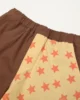 Star Pocket Shorts-Brown-3